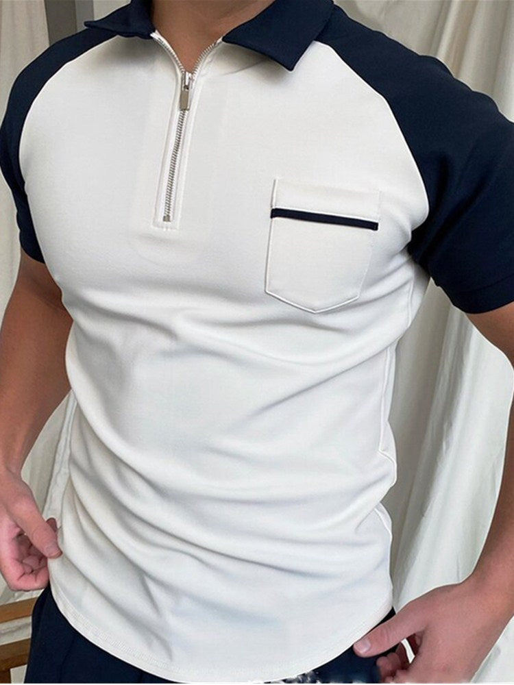 Men Polo Shirt Short-Sleeved