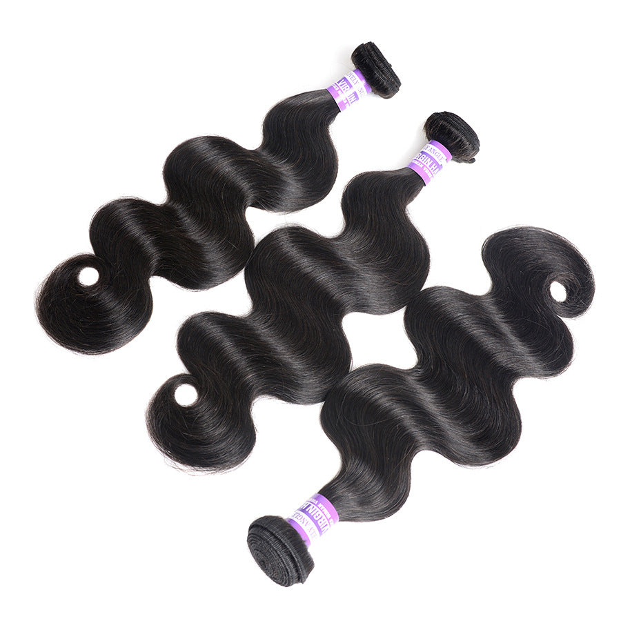 Human hair weave body wavy hair Bundles