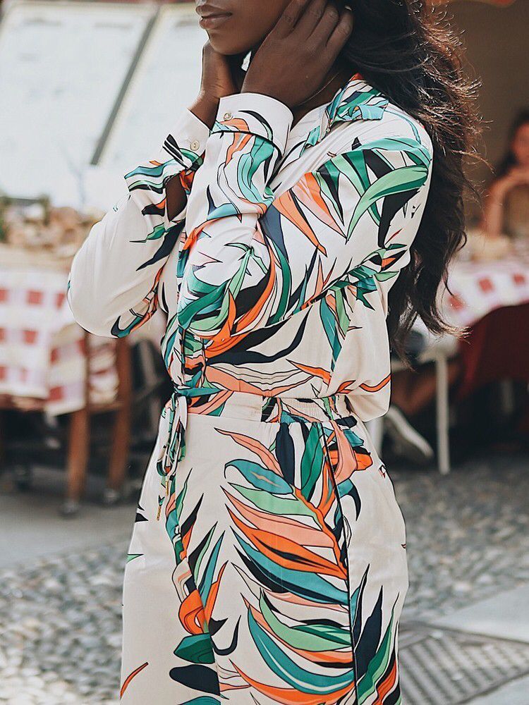 Printed jumpsuit