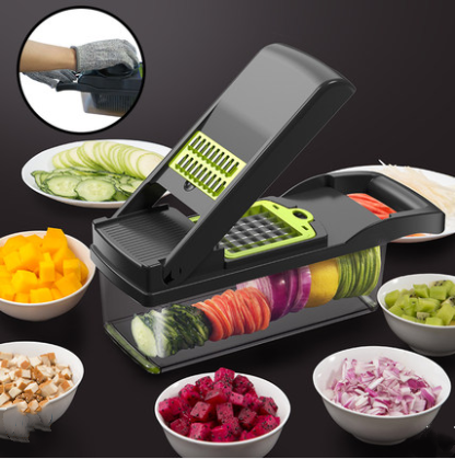 Vegetable Cutting Artifact Kitchen Diced Fruit Multi-Function Shredded Potatoes