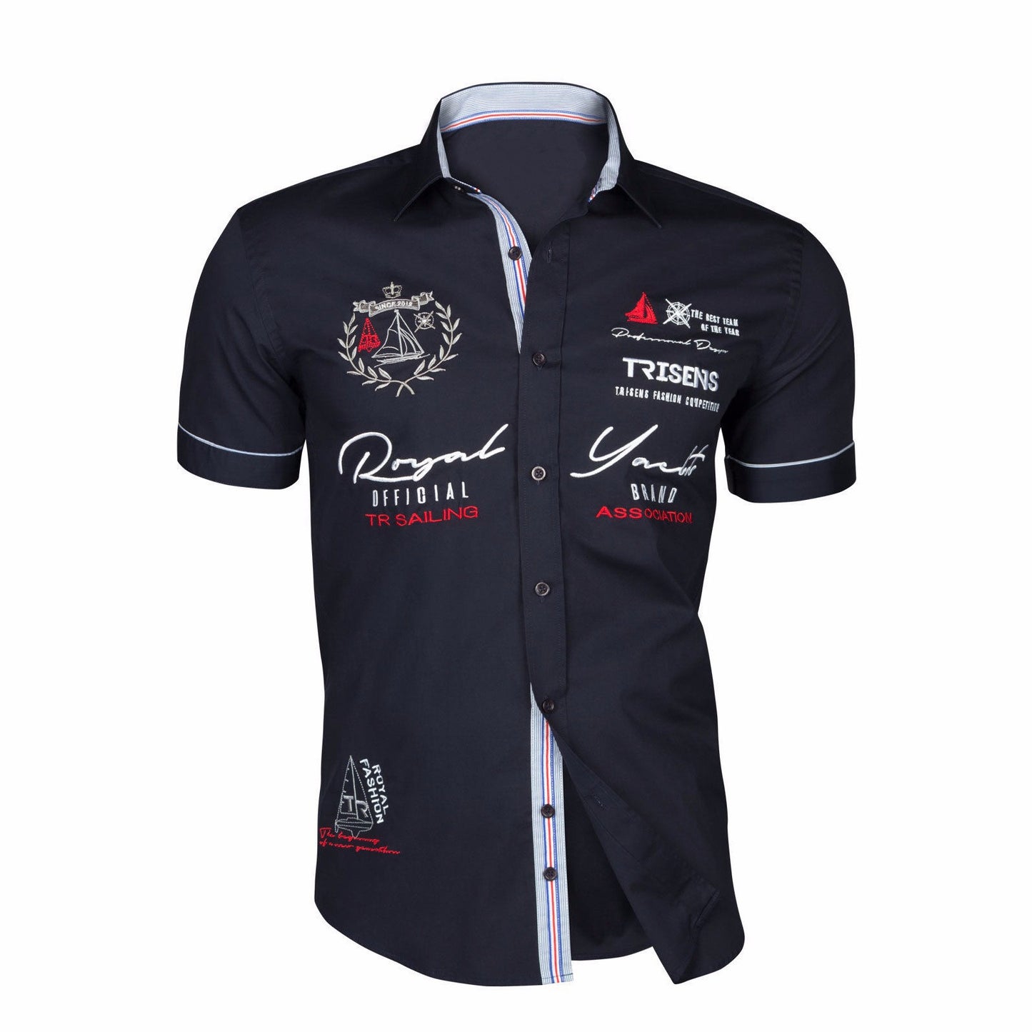 Trendy Printed Men's Tops Shirts