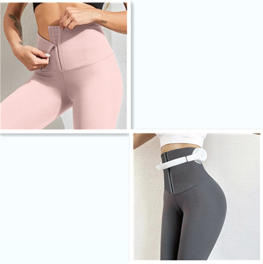 High Waist Shaping Fitness Pants Women's Stretch Tights