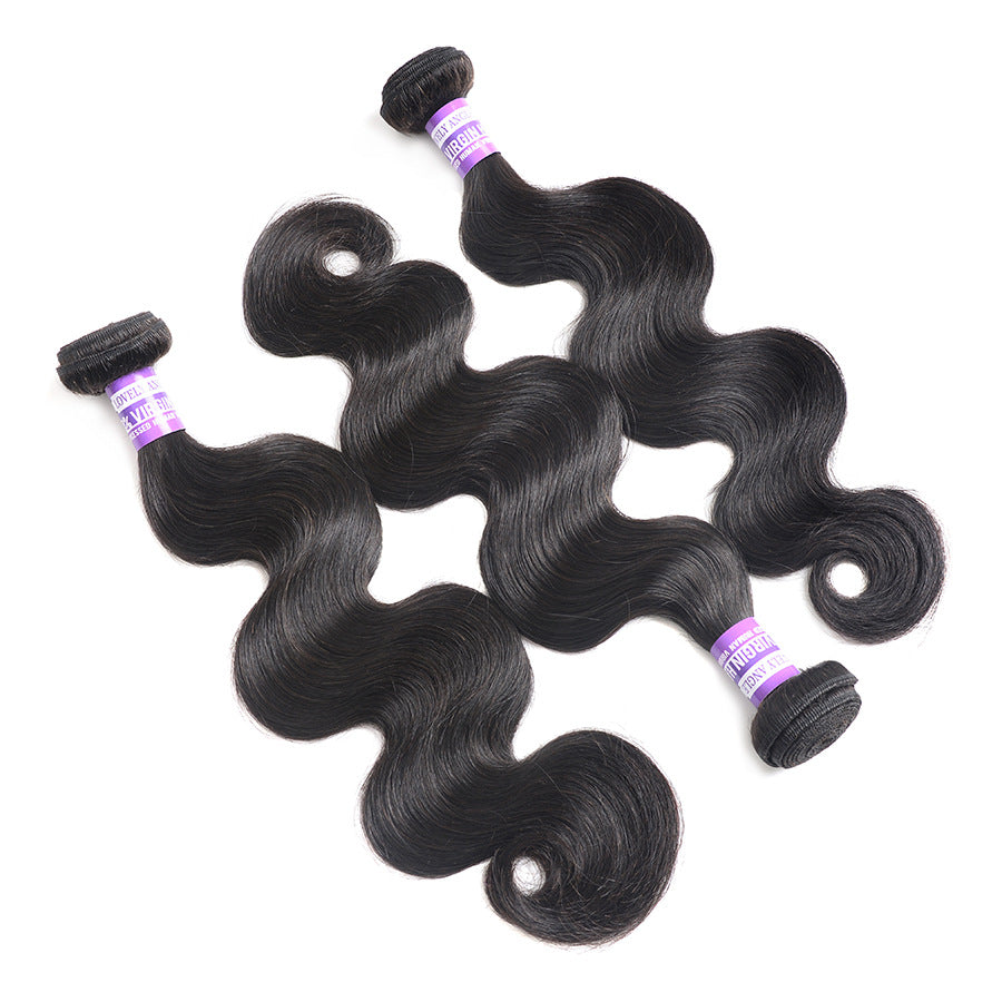 Human hair weave body wavy hair Bundles