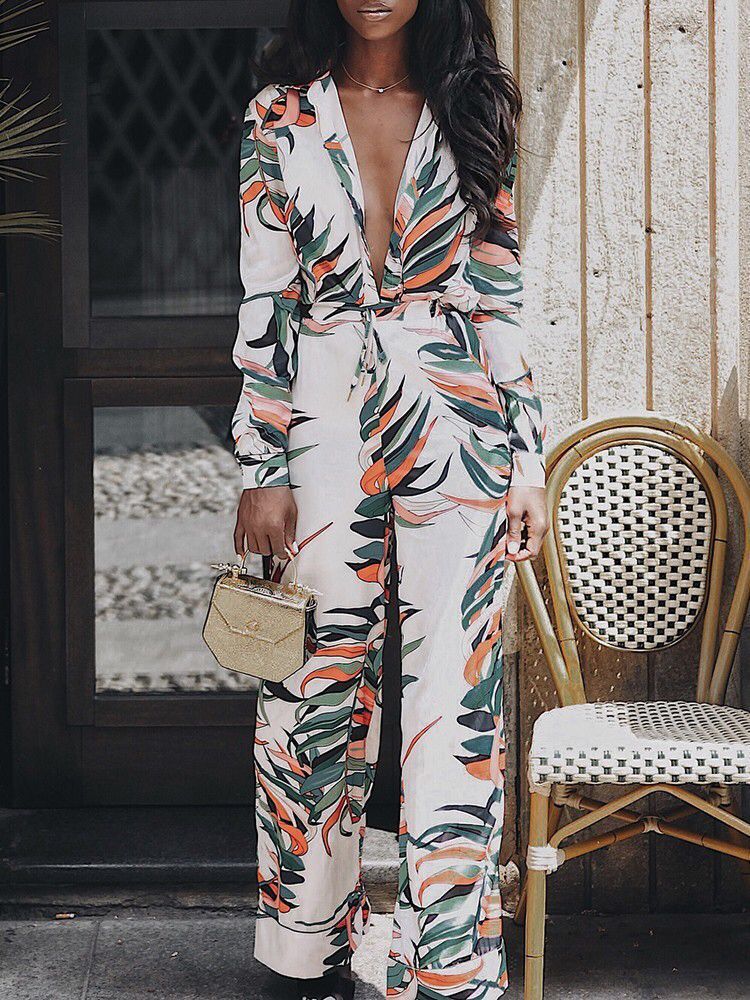 Printed jumpsuit