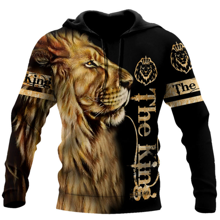 Cool Animal Print Hoodie