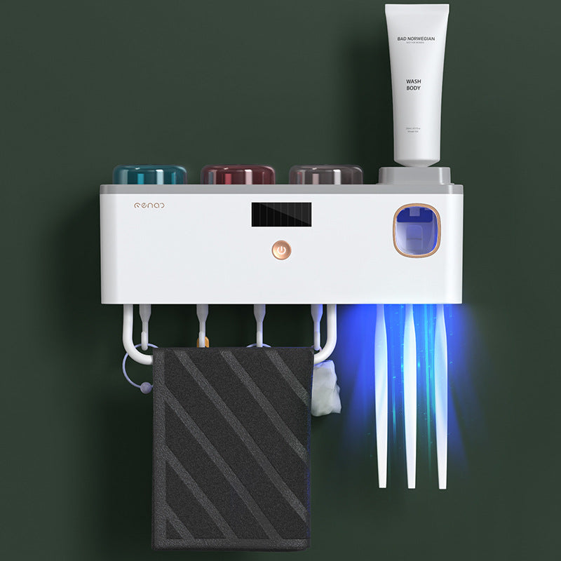 Multifunctional Ultraviolet Germicidal Toothbrush Rack