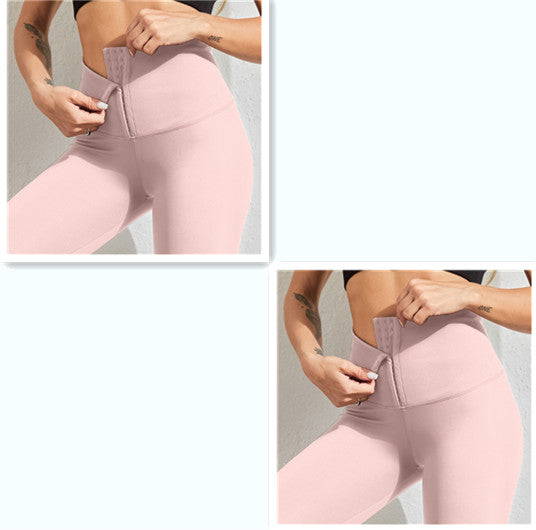 High Waist Shaping Fitness Pants Women's Stretch Tights