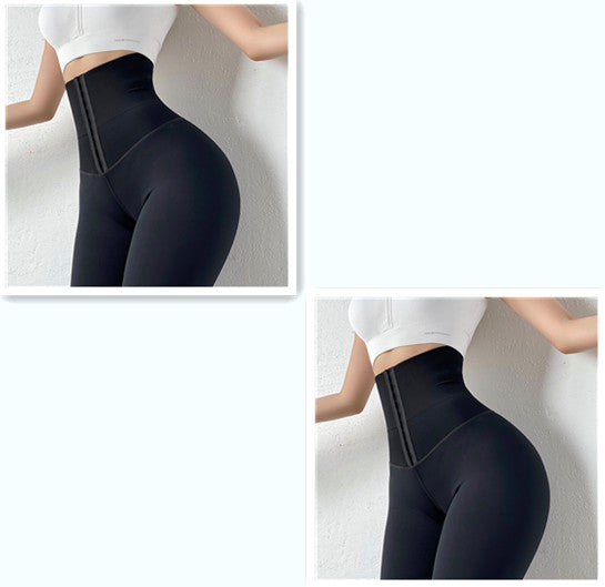 High Waist Shaping Fitness Pants Women's Stretch Tights