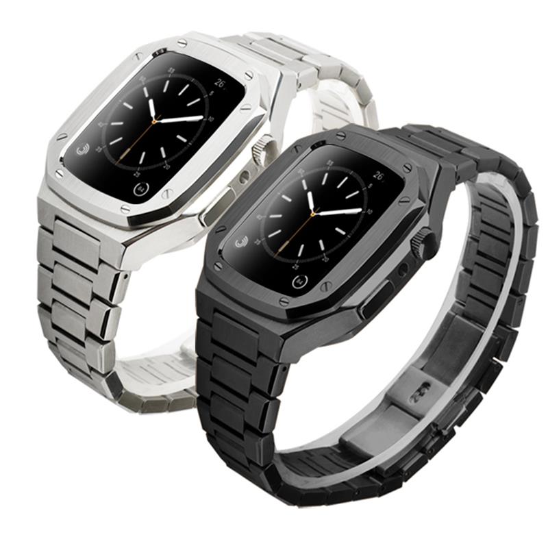 Suitable For Apple Watch Stainless Steel Case Strap